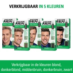 Just for Men Haarkleuring Donkerbruin H45 1 set