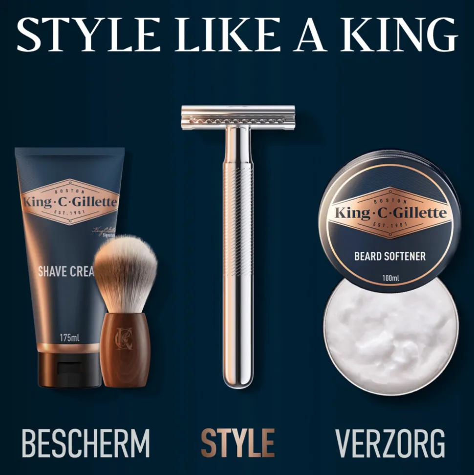 King C. Gillette Double Edge Safety Razor Navulling Scheermesjes 10 stuks