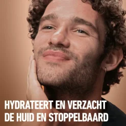 King C. Gillette Hydraterende Gezicht en Stoppelbaard Crème 100 ml