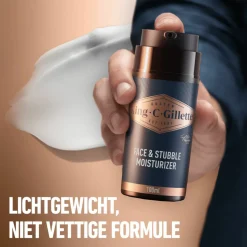King C. Gillette Hydraterende Gezicht en Stoppelbaard Crème 100 ml