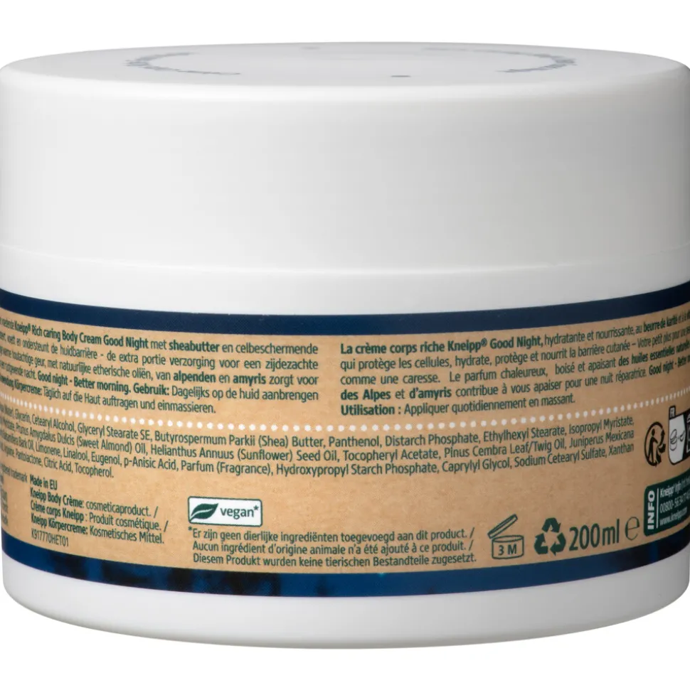 Kneipp Rich Caring Bodycrème Good Night 200 ml