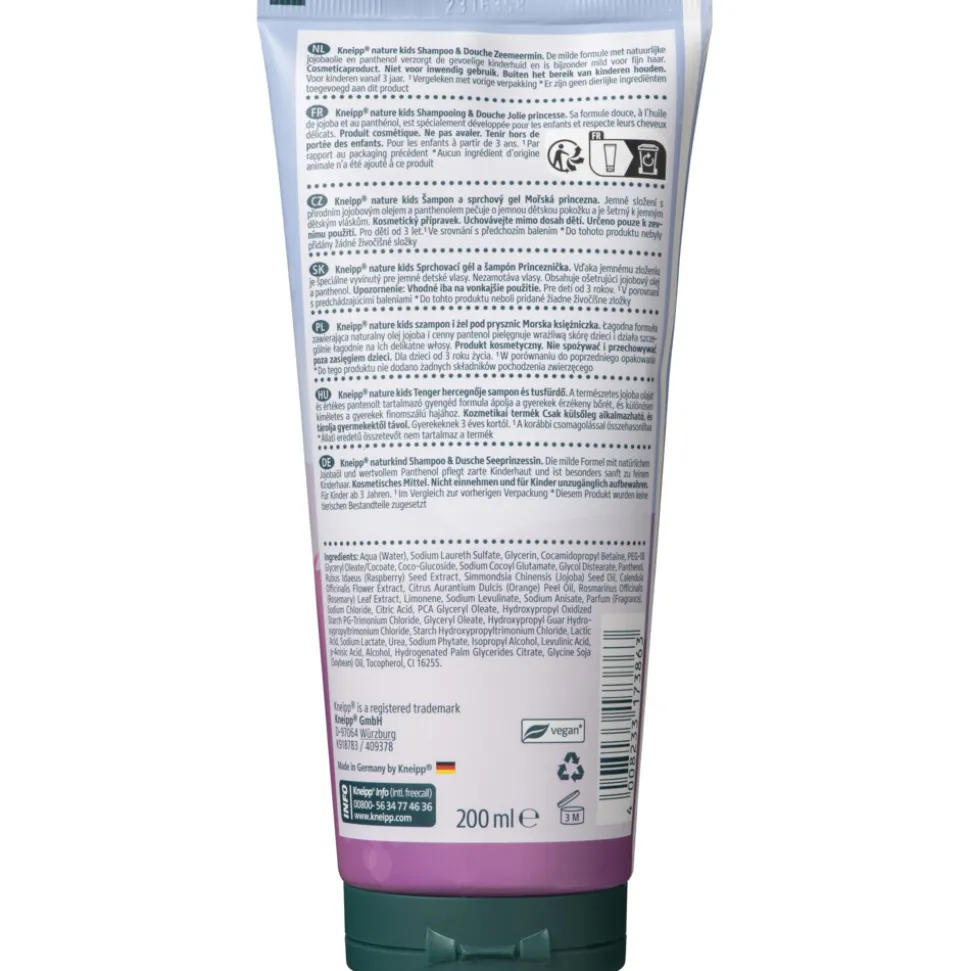 Kneipp Shampoo & Douche Prinsessen 200 ml