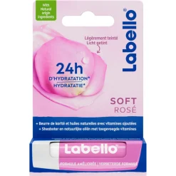 Labello Lippenbalsem Blister Soft Rose 4,8 gr
