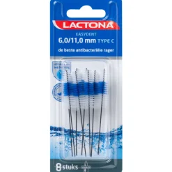 Lactona EasyDent Ragers C Zwart Conisch 6 - 11 mm 8 stuks