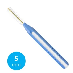 Lactona EasyGrip Ragers Recht Medium 5mm Lichtblauw 5 stuks