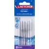 Lactona Ragers Easyclean L Paars Cilindrisch 8.0 mm 8 stuks