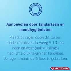 Lactona Ragers Easyclean L/M Zwart Cilindrisch 6.5 mm 8 stuks