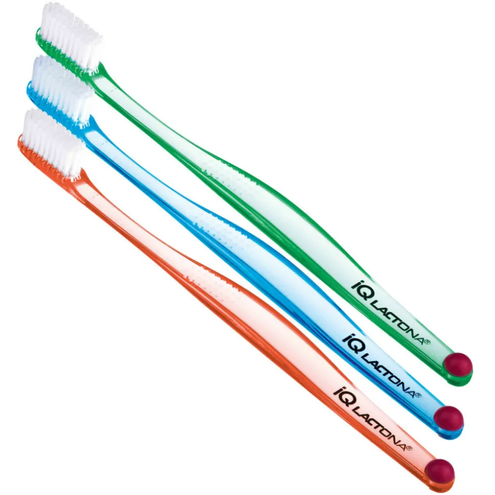 Lactona Tandenborstel IQ Medium 3 stuks