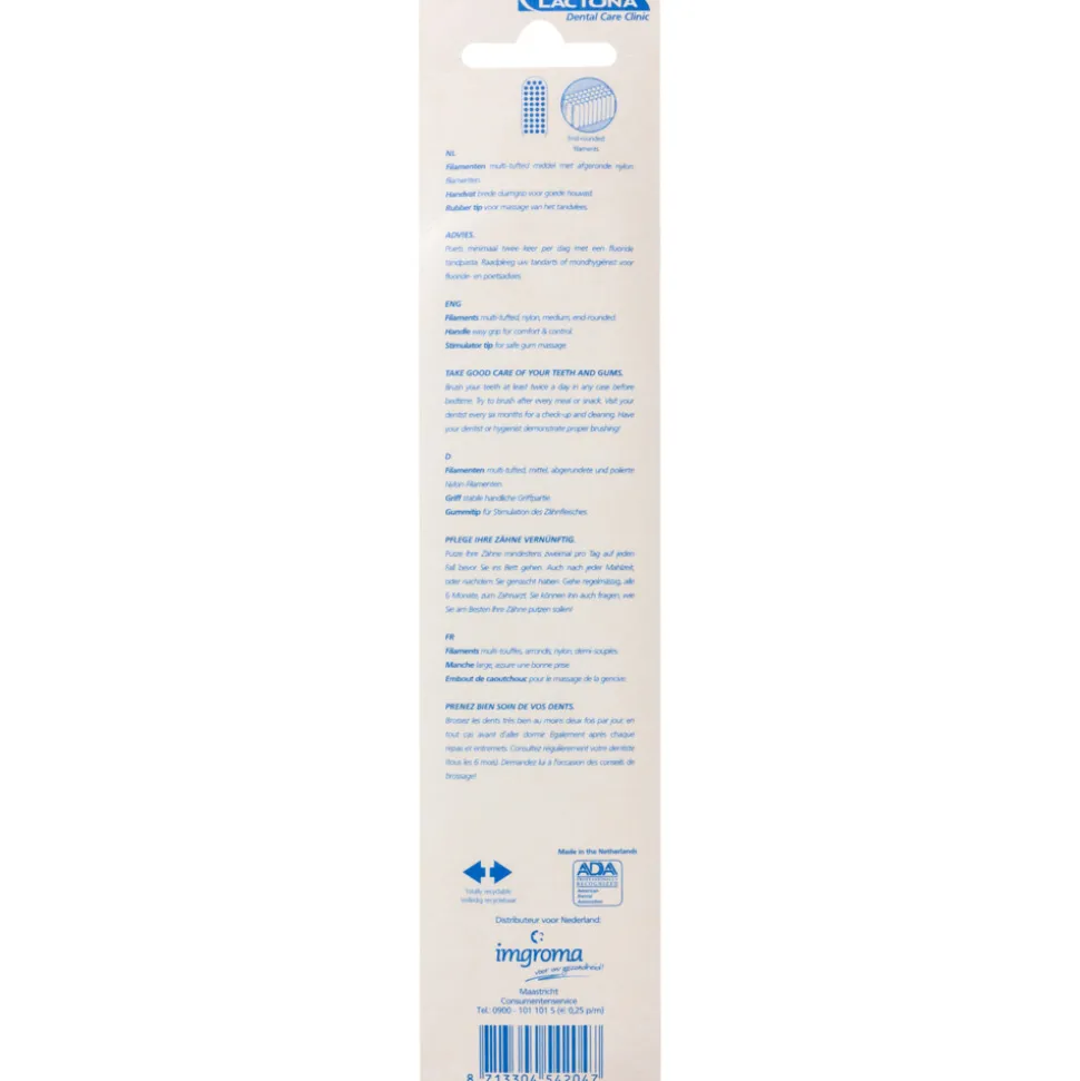 Lactona Tandenborstel M40 Medium 2 stuks