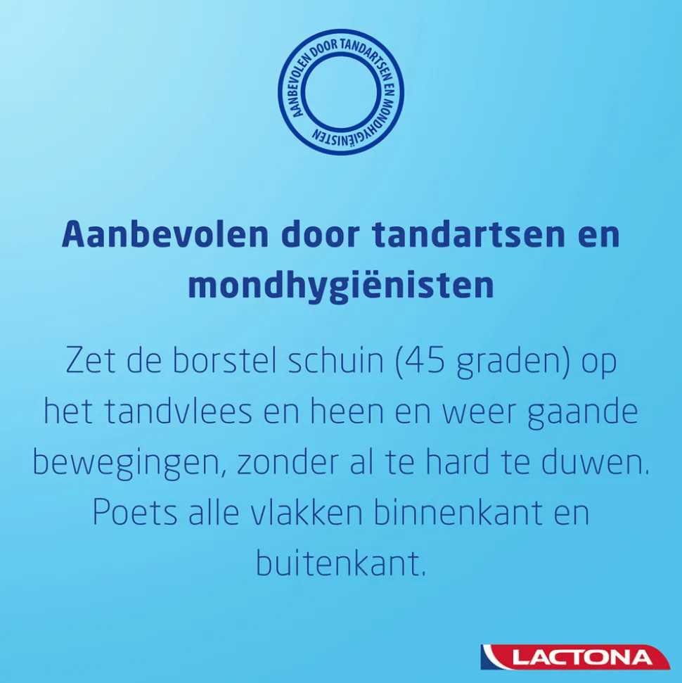 Lactona Tandenborstel M40 Medium 2 stuks