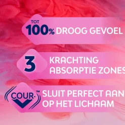 Libresse Ultra+ Regular Maandverband met Vleugels 14 stuks