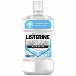 Listerine Mondwater Advanced White Mild 500 ml