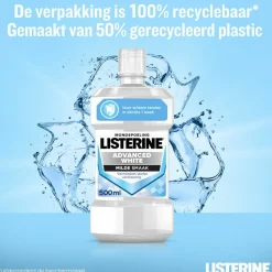 Listerine Mondwater Advanced White Mild 500 ml
