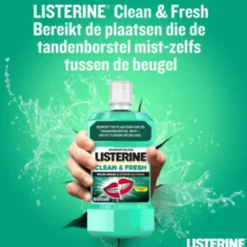 Listerine Mondwater Clean & Fresh zonder Alcohol 500 ml