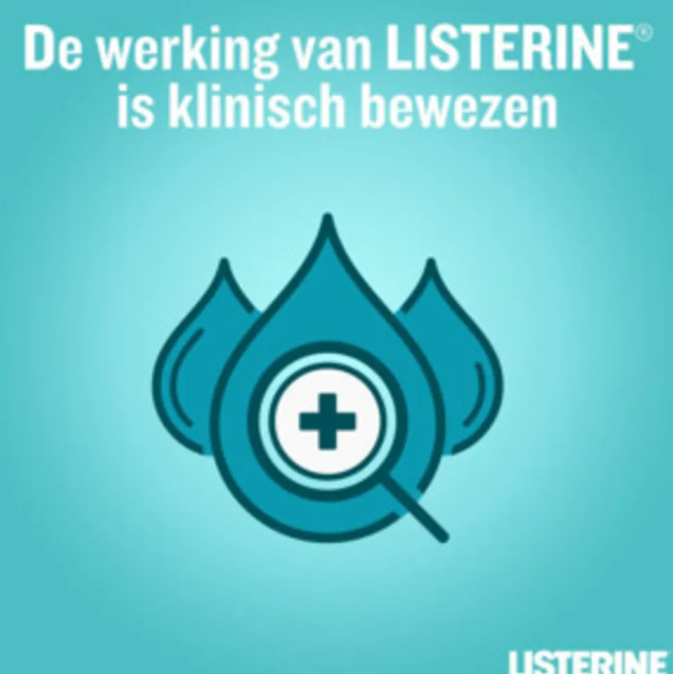 Listerine Mondwater Cool Mint Milde Smaak Zonder Alcohol 500 ml