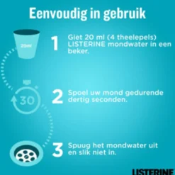 Listerine Mondwater Cool Mint 500 ml