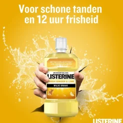 Listerine Mondwater Fresh Ginger & Lime 500 ml