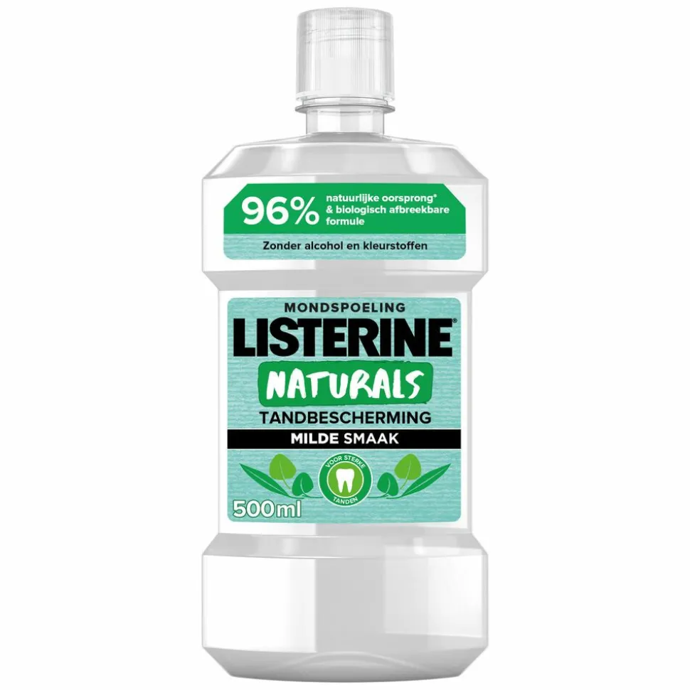 Listerine Naturals Mondwater Tandbescherming 500 ml