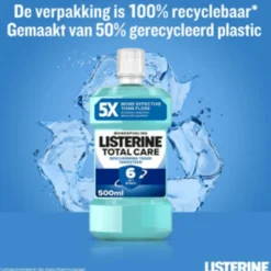 Listerine Total Care Bescherming Tegen Tandsteen 500 ml