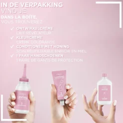 L'Oréal Casting Natural Gloss Semi-Permanente Haarkleuring 623 Nougat Donkerblond