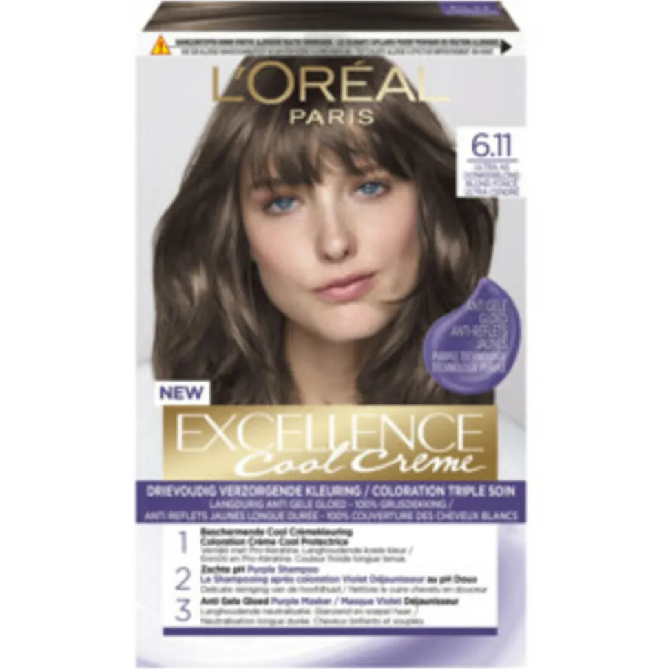 L'Oréal Cool Cream - Donkerblond + Uitgroeispray Pakket