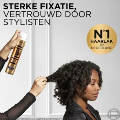 L'Oréal Elnett Satin Haarspray Sterke Fixatie 400 ml