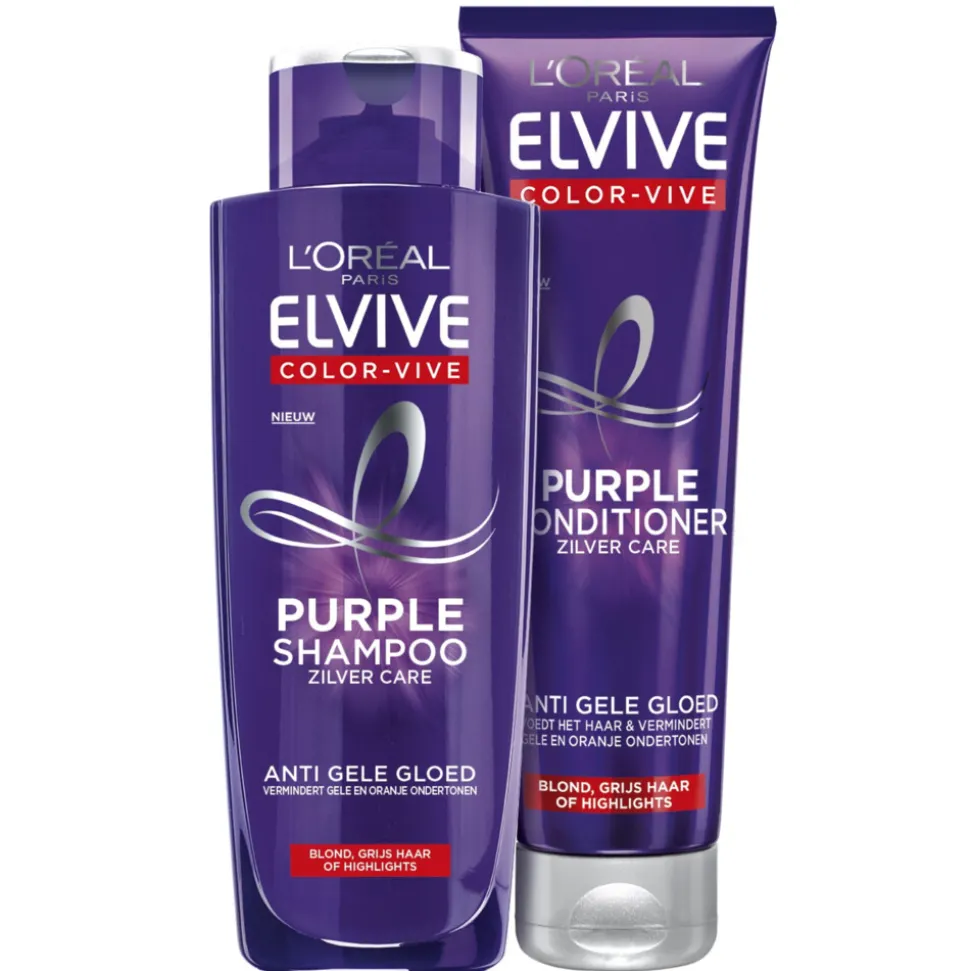 L'Oréal Elvive Color Vive – shampoo 1x 200 ml & Conditioner 1x 250 ml – Pakket