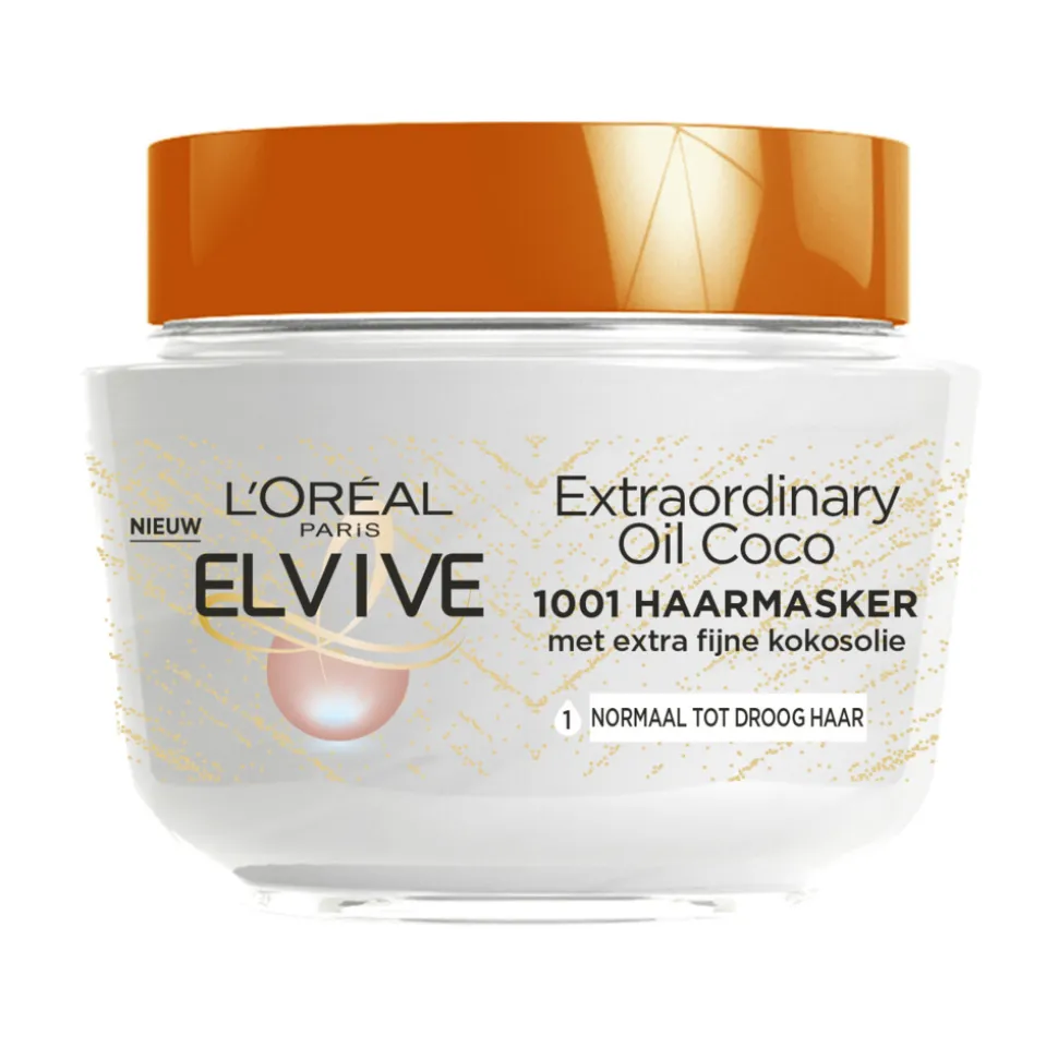 L'Oréal Elvive Extraordinary Oil Haarmasker Kokos 300 ml