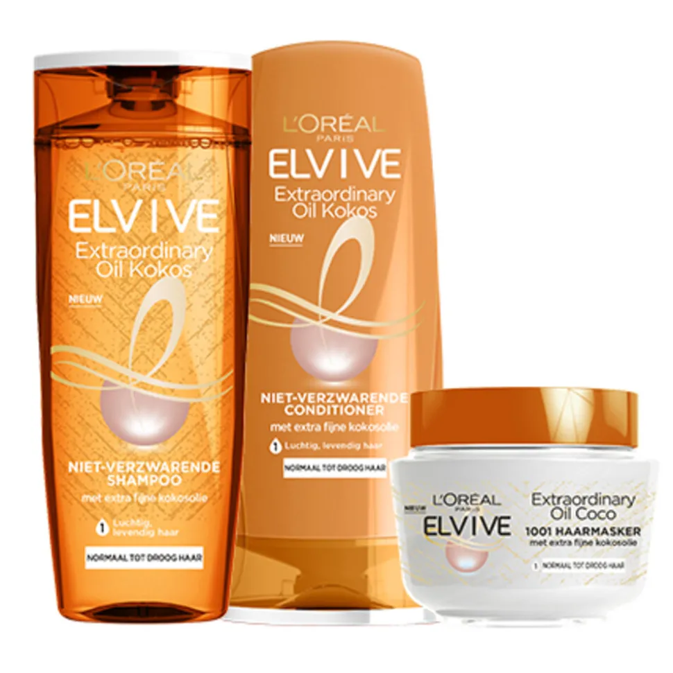 L'Oréal Elvive Extraordinary Oil Haarmasker Kokos 300 ml