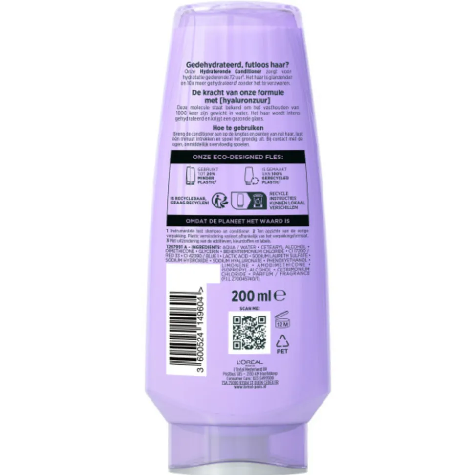 L'Oréal Elvive Hydra Hyaluronic Conditioner 200 ml
