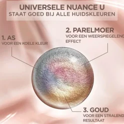 L'Oréal Excellence Crème Universal Nudes Permanente Haarkleuring 6U Universeel Donkerblond