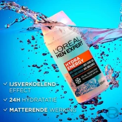 L'Oréal Men Expert Hydra Energetic Hydraterende Gel Dagcrème 100 ml