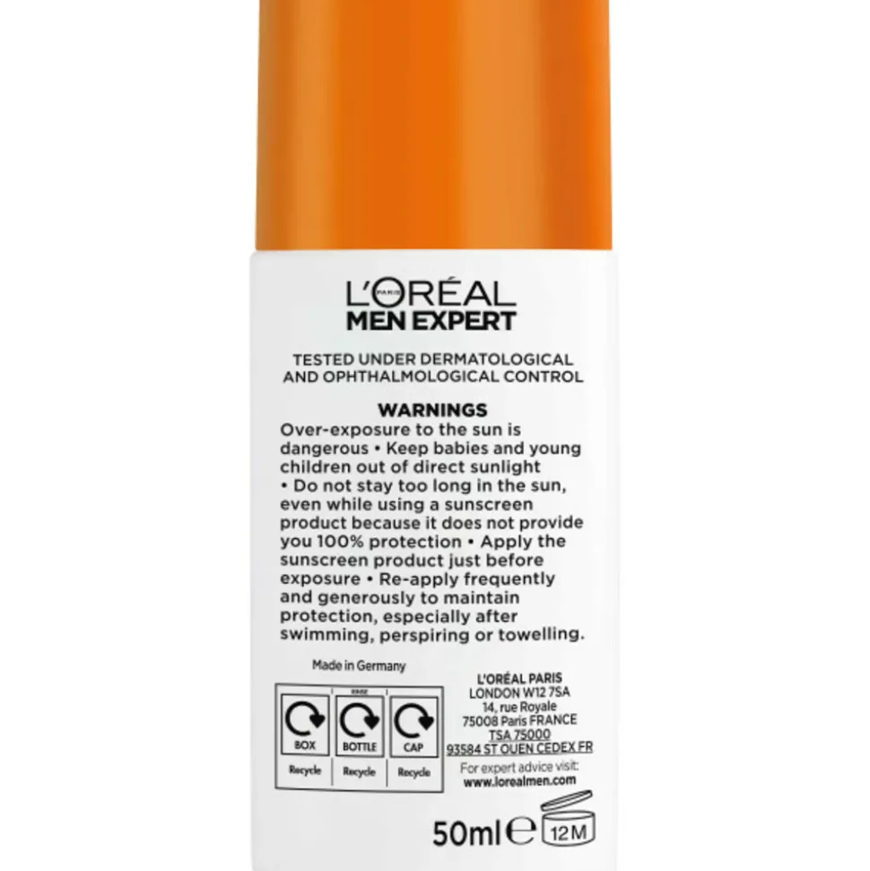 L'Oréal Men Expert Hydra Energetic Dagcrème SPF50+ 50 ml