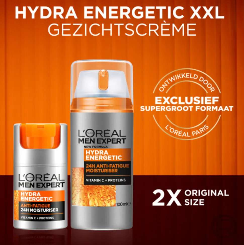 L'Oréal Men Expert Hydra Energetic Hydraterende Dagcrème 100 ml