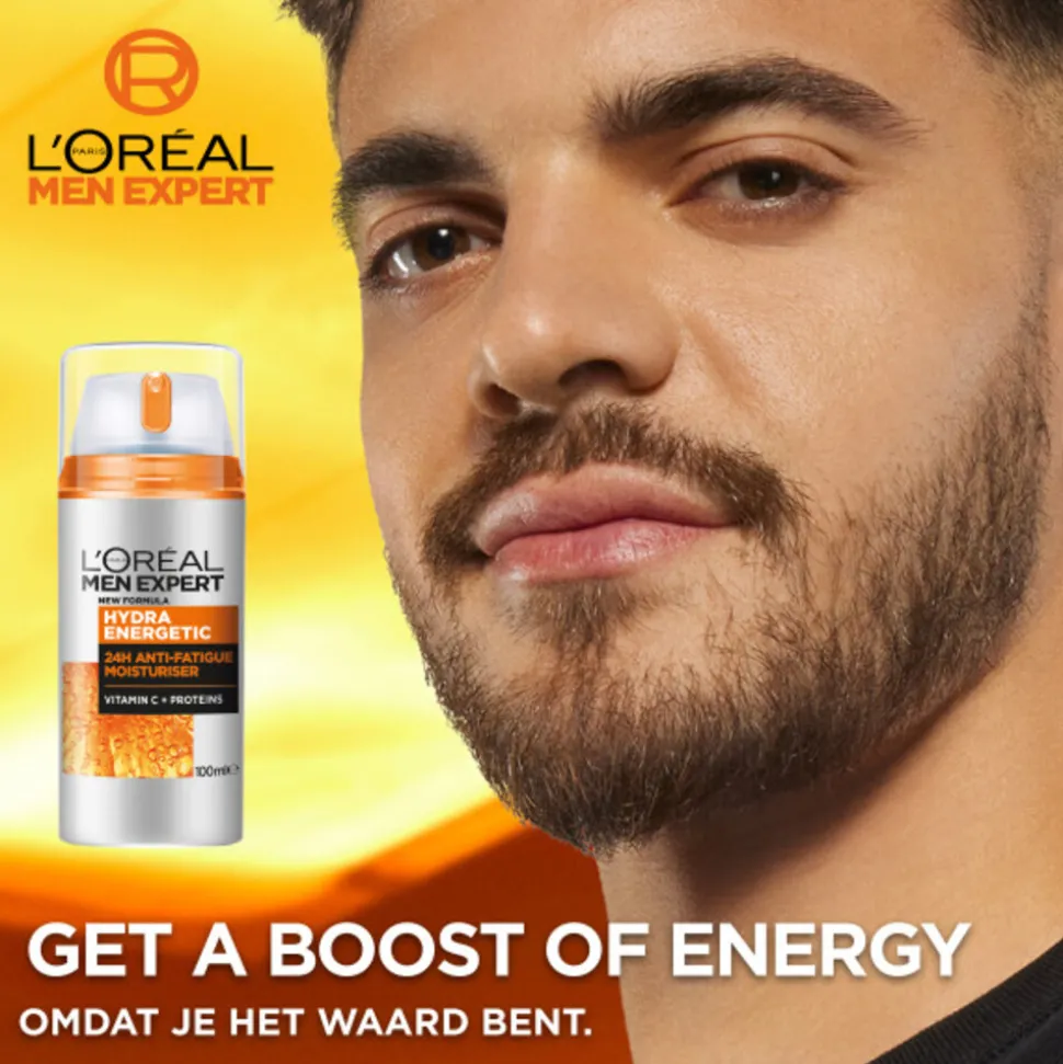 L'Oréal Men Expert Hydra Energetic Hydraterende Dagcrème 100 ml