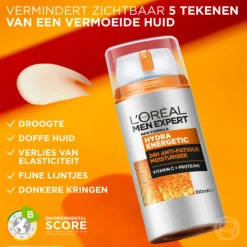 L'Oréal Men Expert Hydra Energetic Hydraterende Dagcrème 100 ml