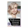 L'Oréal Préférence Cool Blondes Permanente Haarkleuring 8.12 Licht As Beigeblond