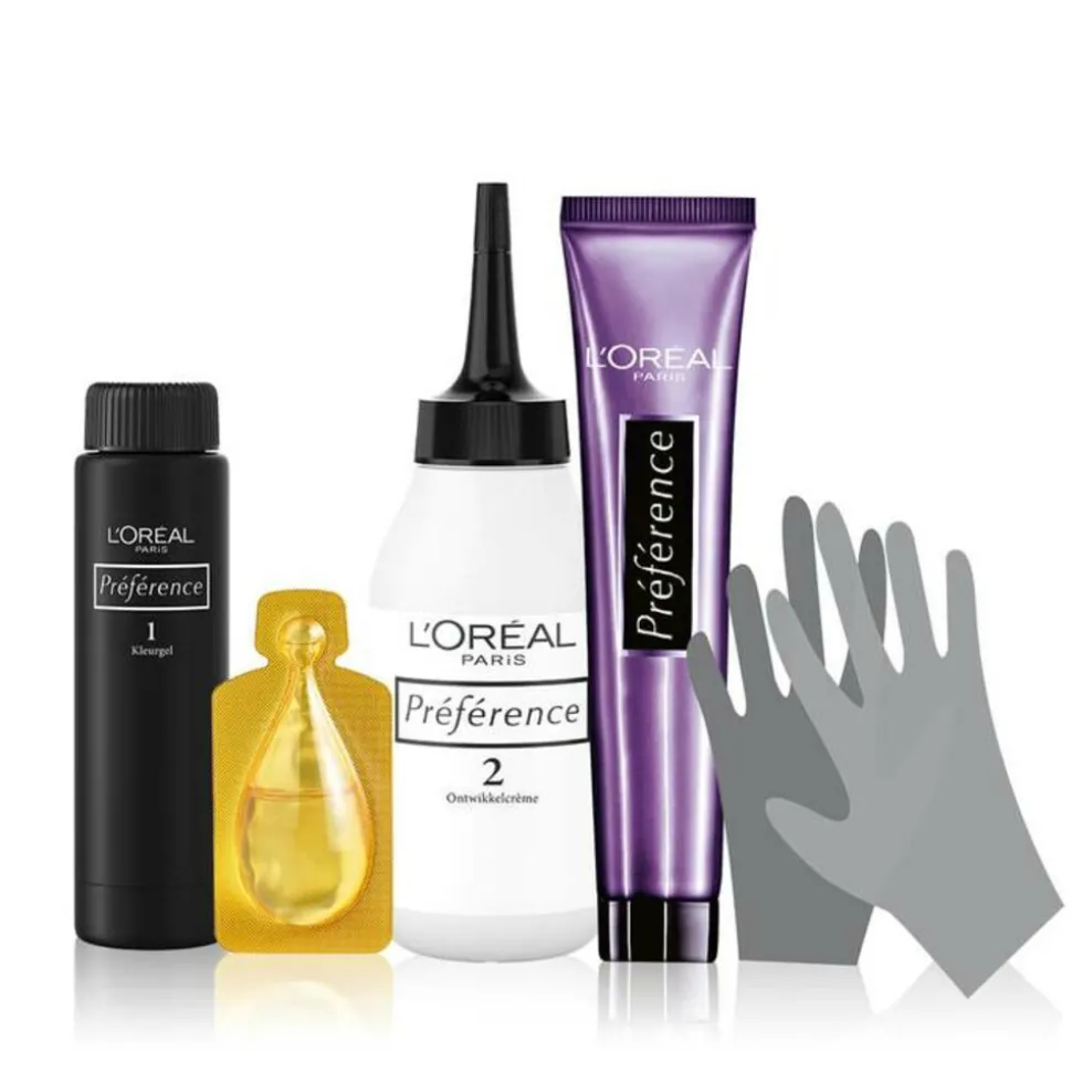 L'Oréal Préférence Cool Blondes Permanente Haarkleuring 8.12 Licht As Beigeblond