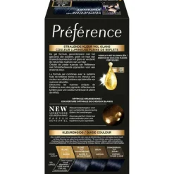 L'Oréal Préférence Permanente Haarkleuring 2.1 Blauw Zwart