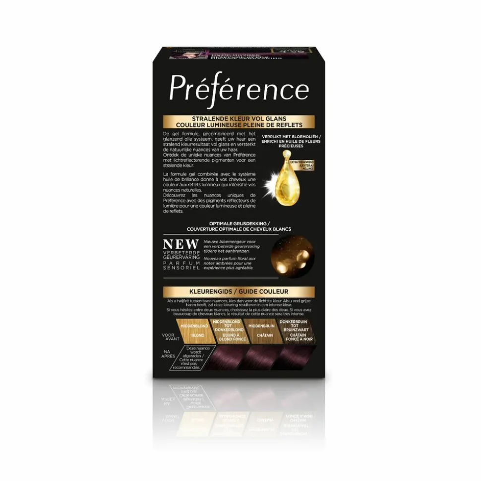 L'Oréal Préférence Permanente Haarkleuring 4.26 Intens Bordeaux