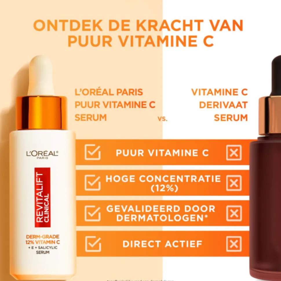 L'Oréal Revitalift Clinical Pure Vitamine C 12% Serum 30 ml
