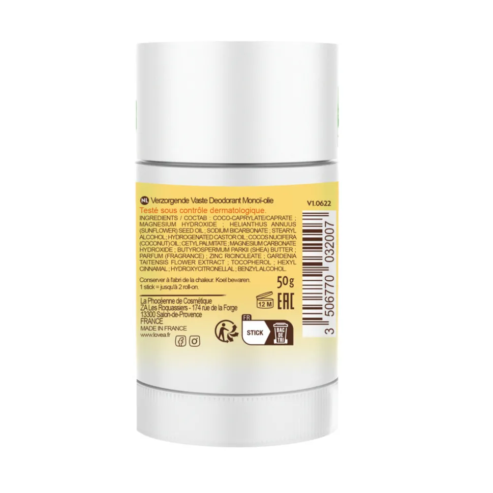 Lovea Solid Deodorant Tahiti Monoi 50 gr