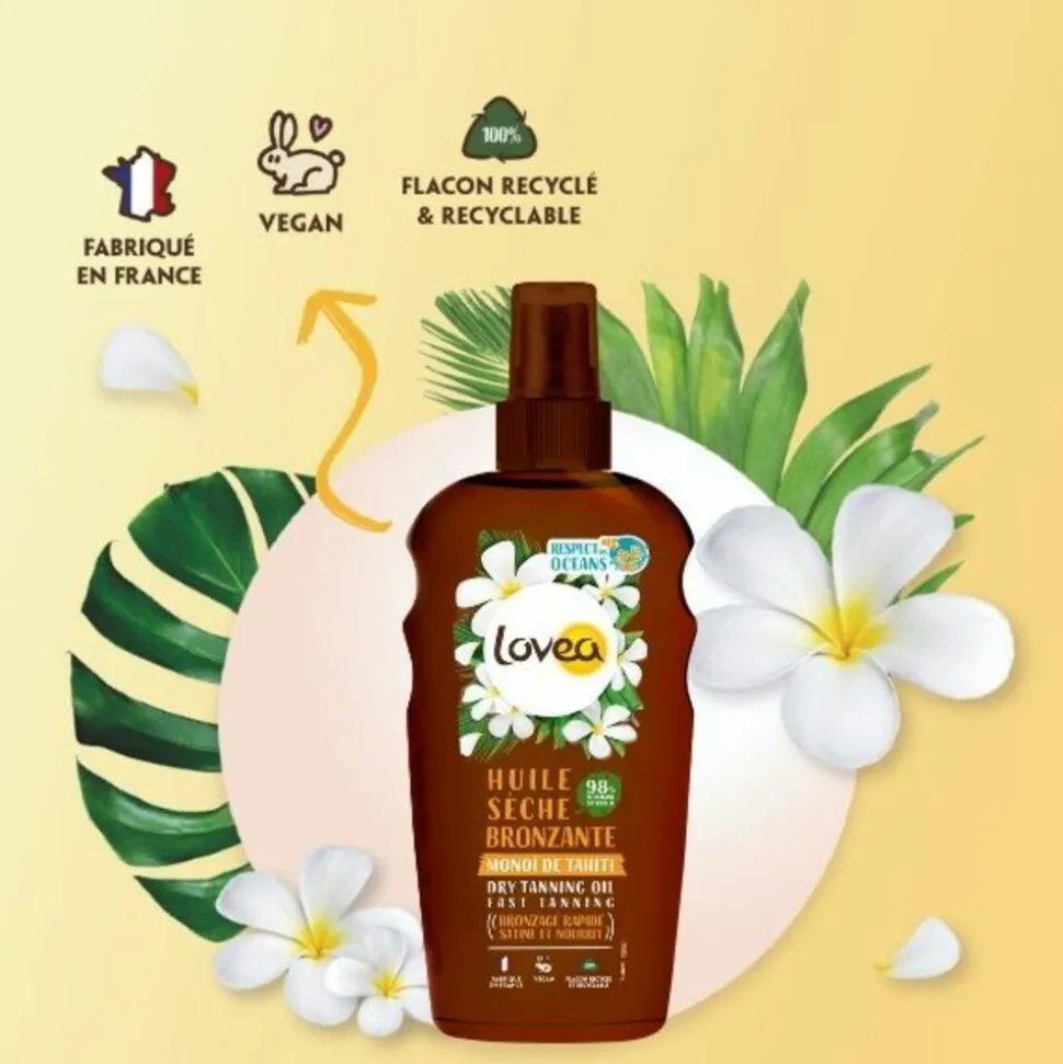 Lovea Sun Dry Oil Spray Bronzing Zelfbruiner 150 ml