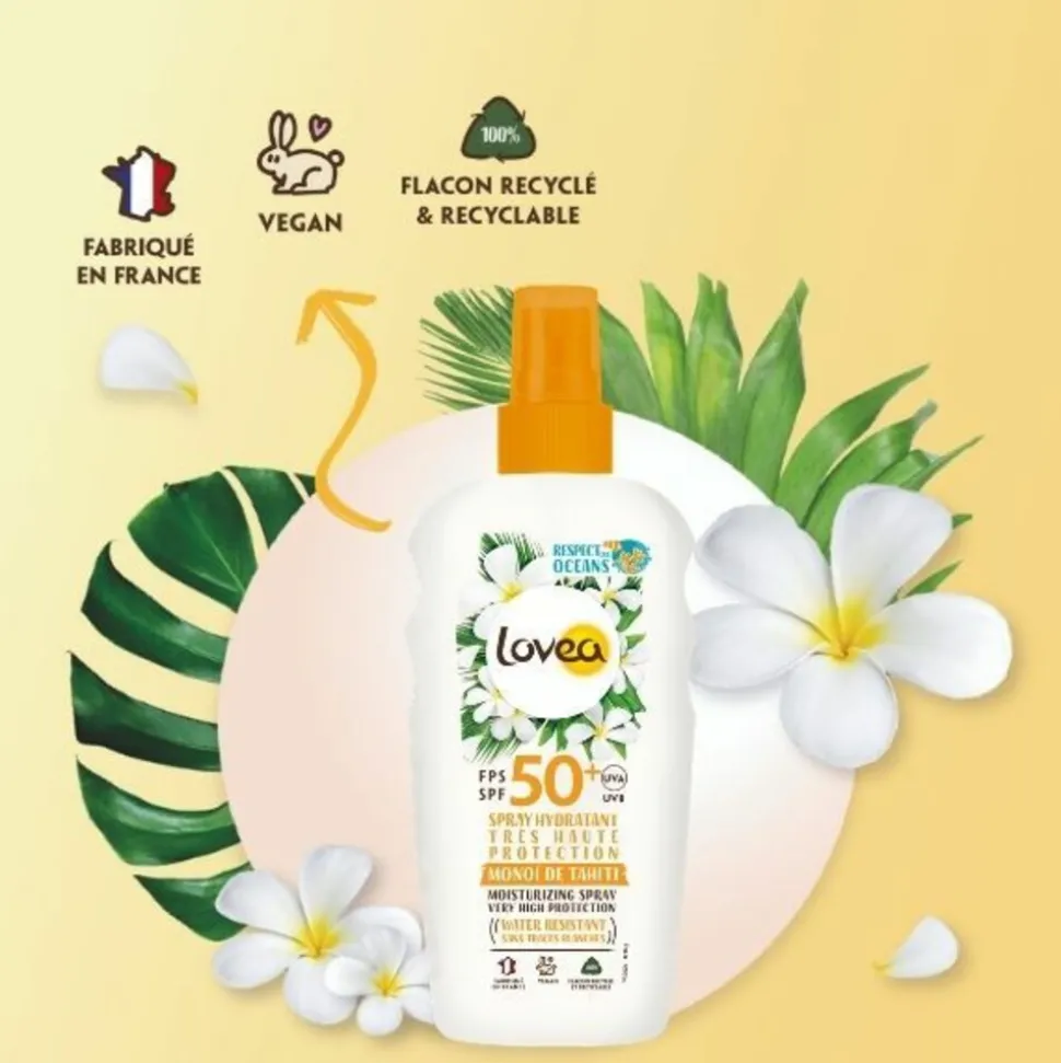 Lovea Sun Zonnebrand Spray SPF 50+ 150 ml