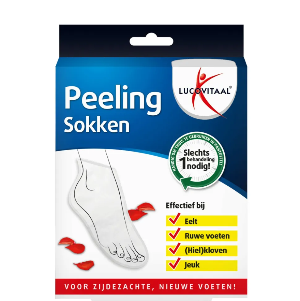 Lucovitaal Peeling Sokken 1 paar