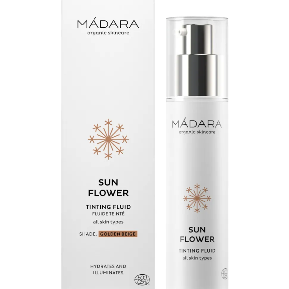 Madara Sun Flower Getinte Fluïde - Golden Beige 50 ml