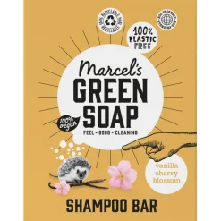 Marcel's Green Soap Shampoobar Vanilla & Cherry Blossom 90 gr