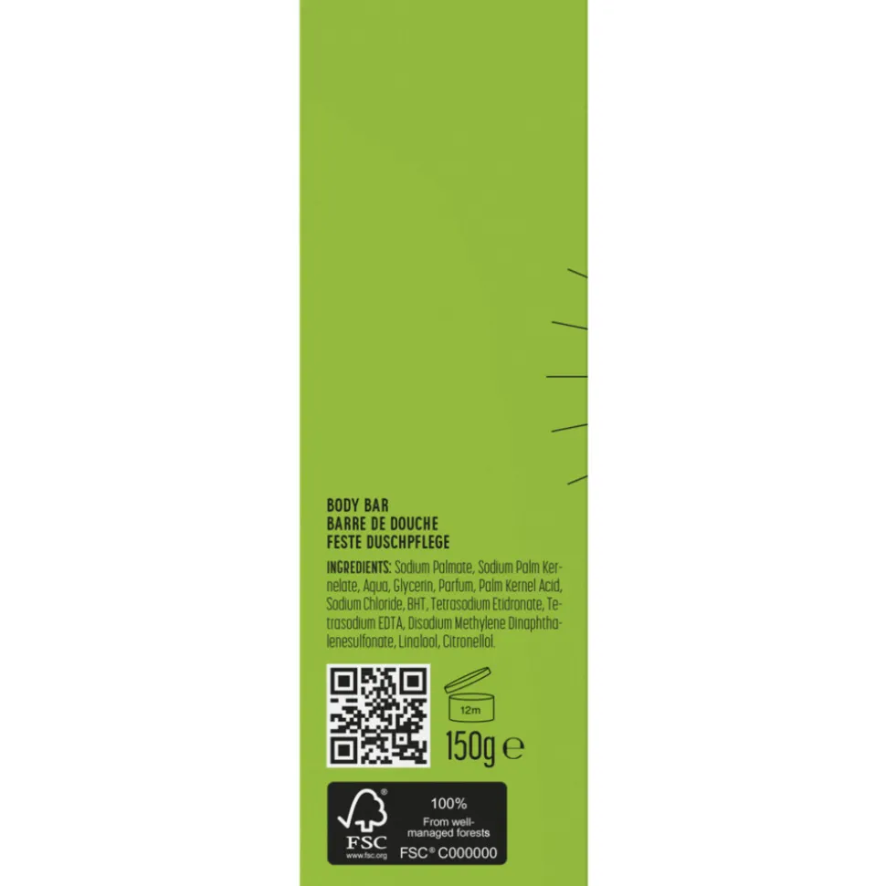 Marcel's Green Soap Showerbar Tonka & Muguet 150 gr