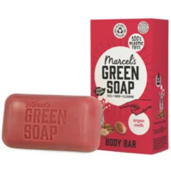 Marcel's Green Soap Showerbar Argan & Oudh 150 gr