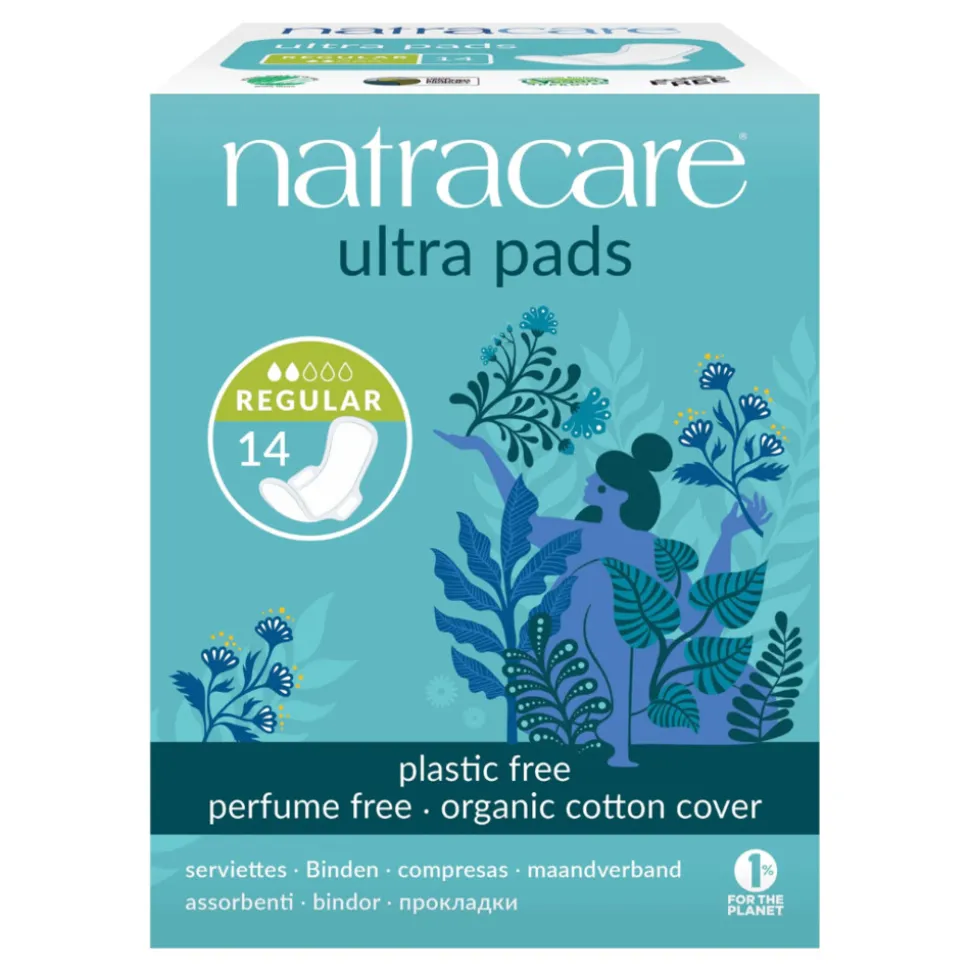 Natracare Maandverband Ultra Pads Regular 14 stuks